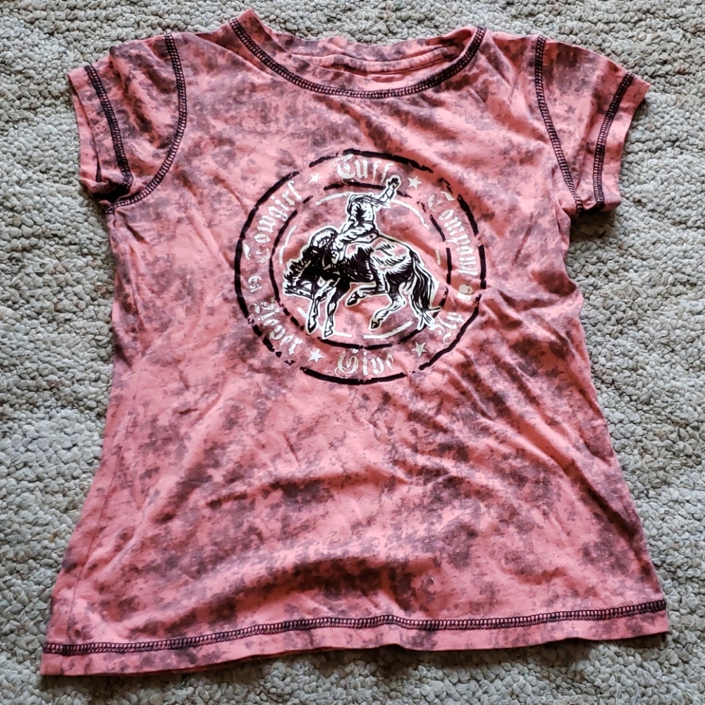 Girls Cowgirl Tuff t shirt